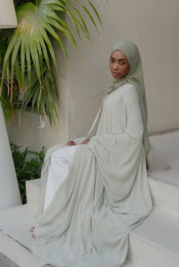 Butterfly Chiffon - Sage