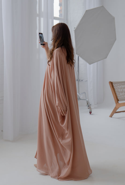 Butterfly Chiffon - Pink